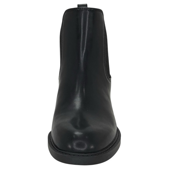 On 34th Jeovana Black Faux Leather Womens Ankle Boots Size 7M - Picture 6 of 11